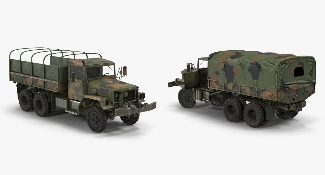 US WWII Vehicles Collection 3D