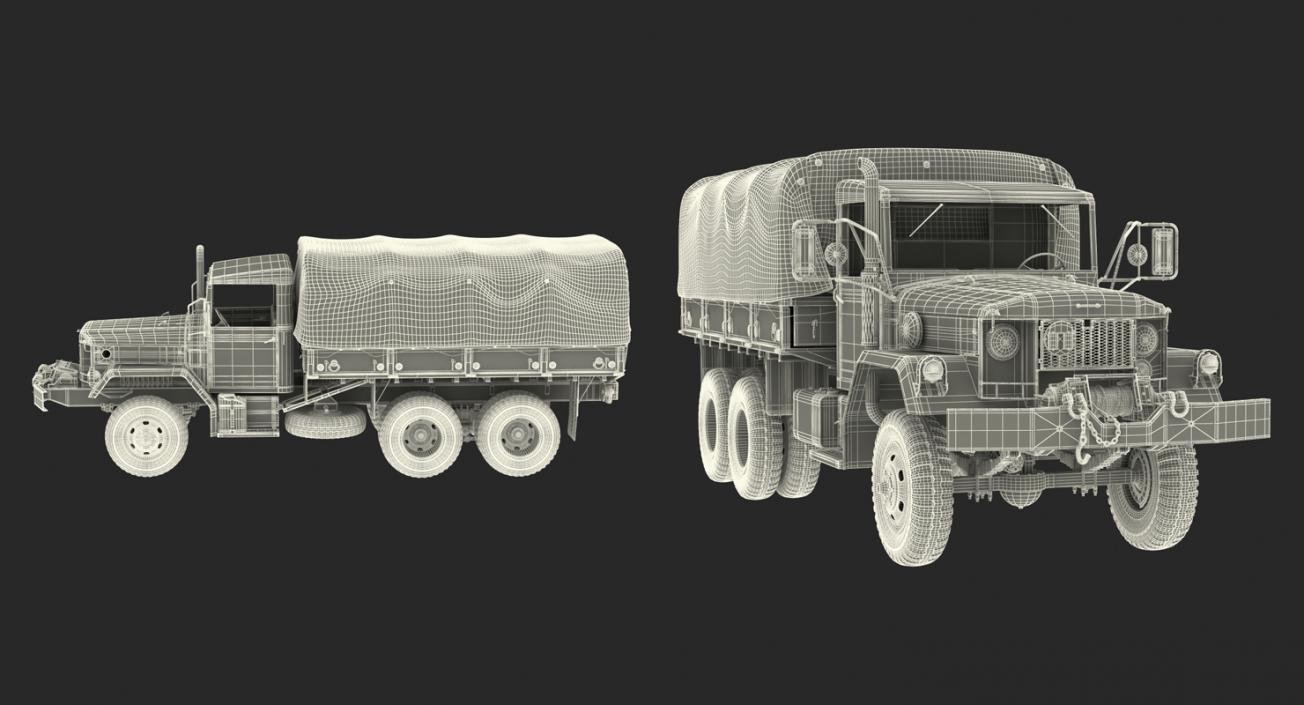 US WWII Vehicles Collection 3D