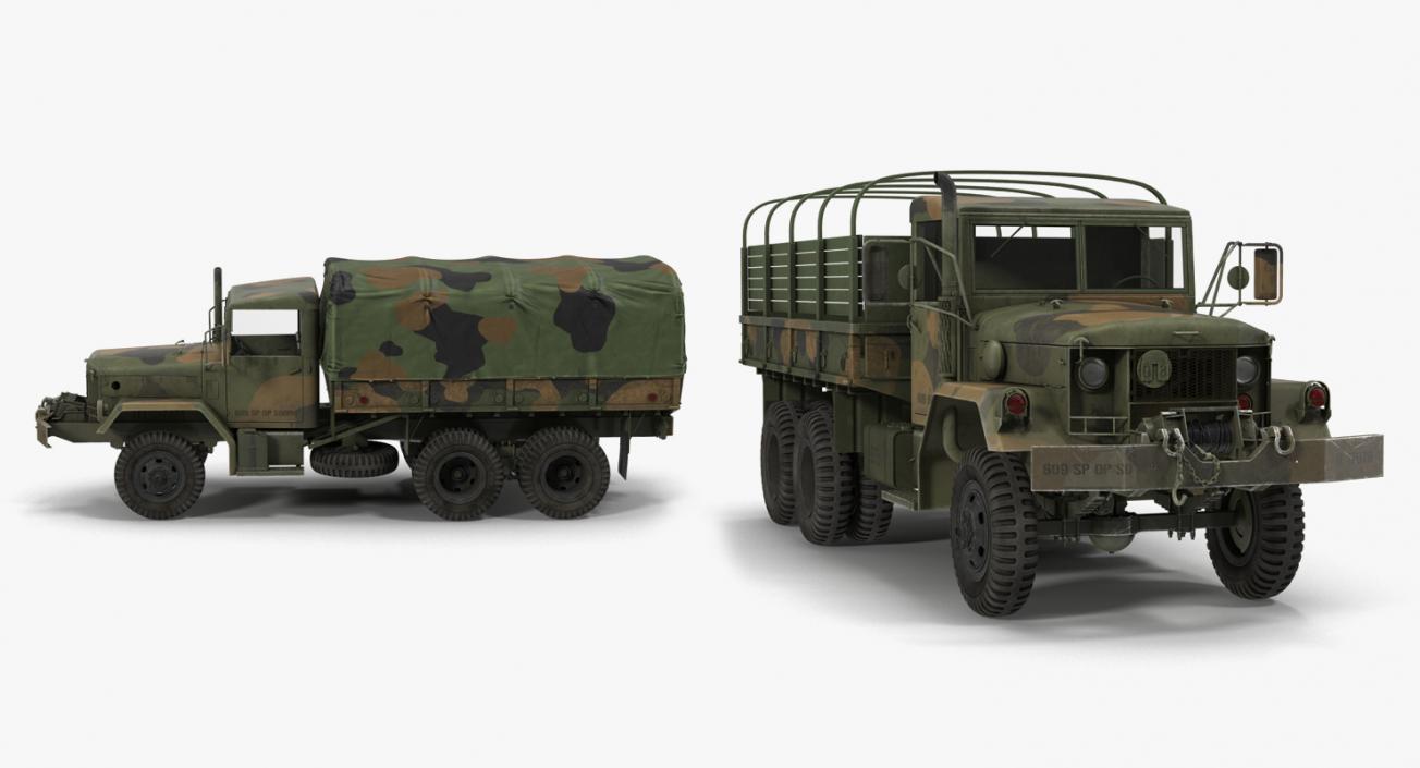 US WWII Vehicles Collection 3D