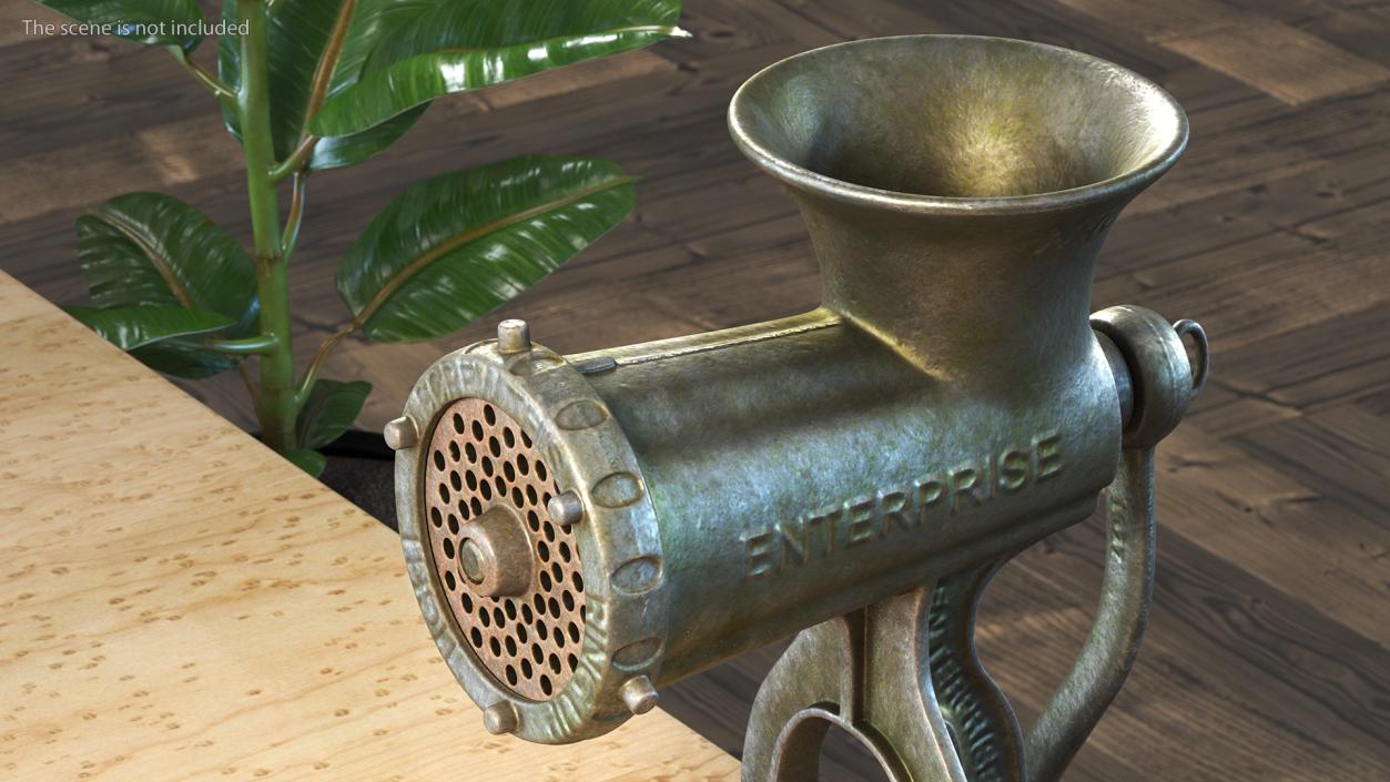 3D model Antique Meat Grinder