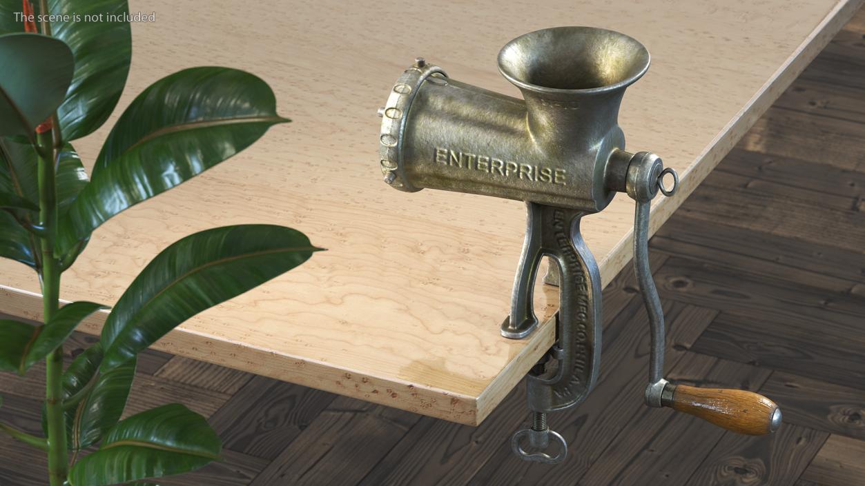 3D model Antique Meat Grinder