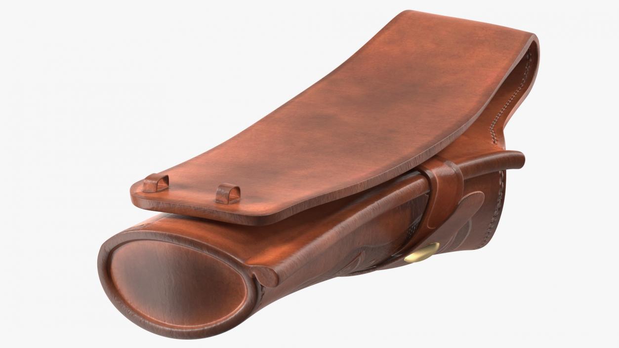 3D Leather Holster Empty