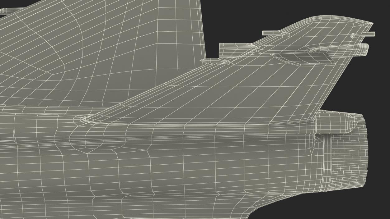 3D Dassault Mirage 2000 Two Seat Fighter Camouflage model