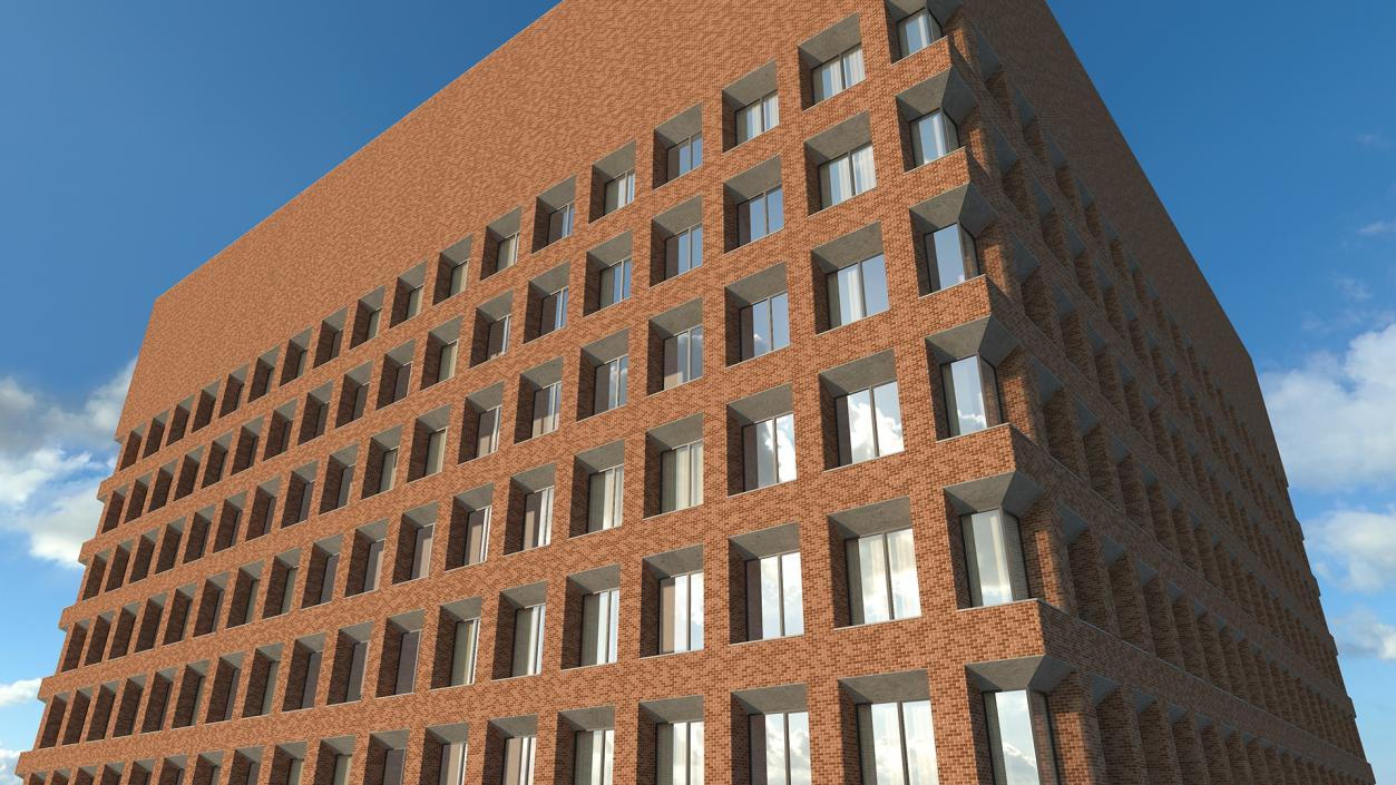 Headquarters of NYPD Building 3D model