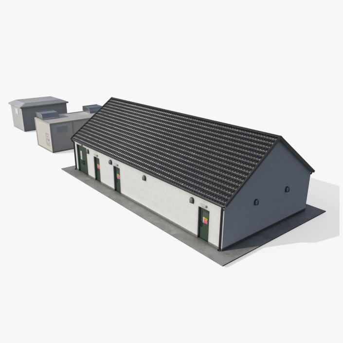 3D Energy Station Building model