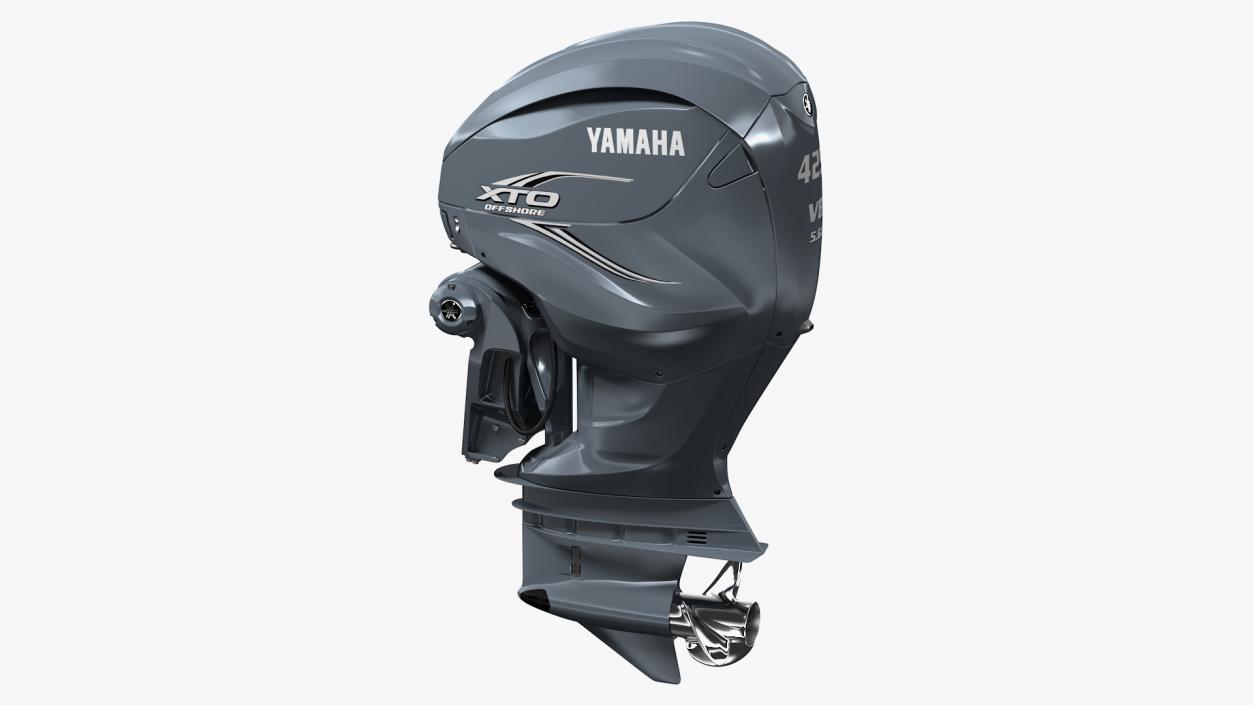 3D model Yamaha XTO Offshore F425A Outboard Motor