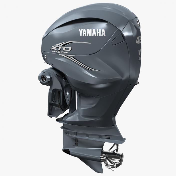 3D model Yamaha XTO Offshore F425A Outboard Motor