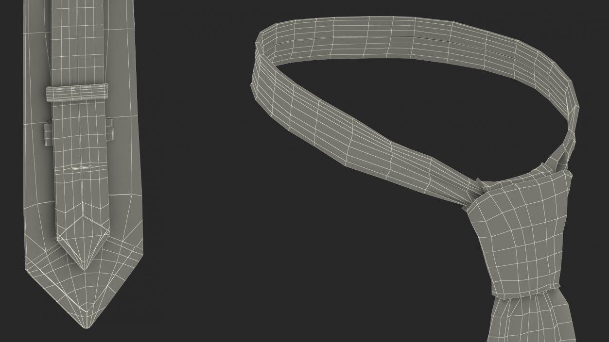 Neckties Collection 3D model