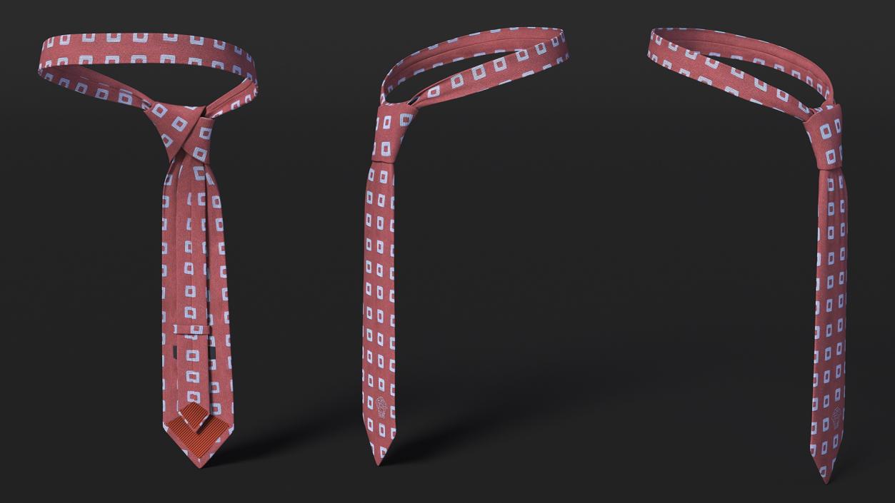 Neckties Collection 3D model