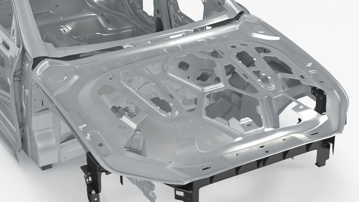 Car Frame Unibody Structure 3D