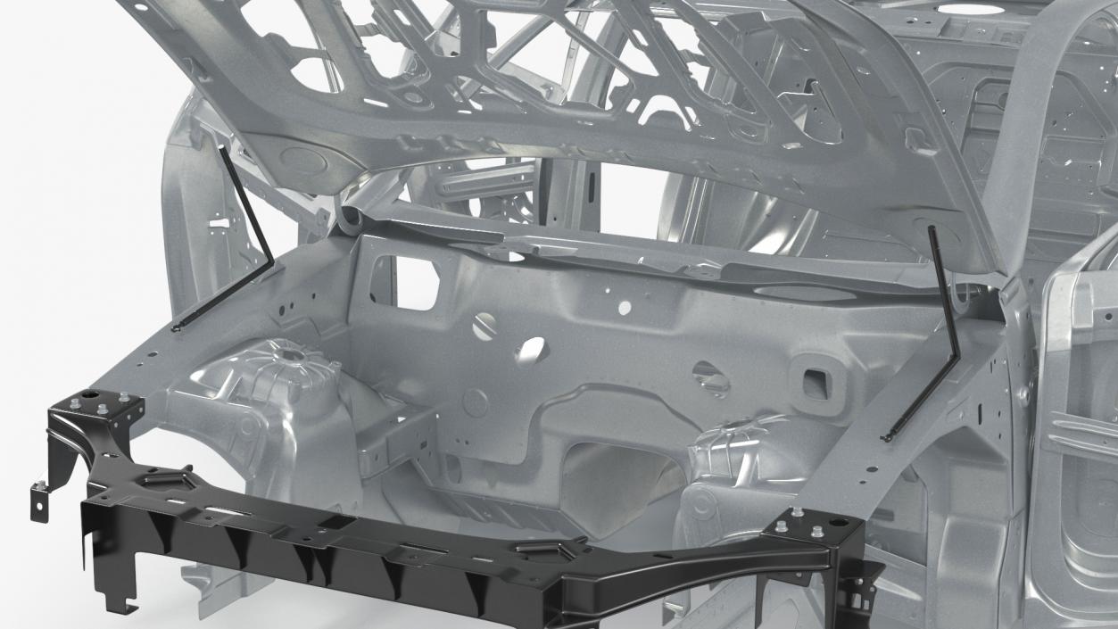 Car Frame Unibody Structure 3D