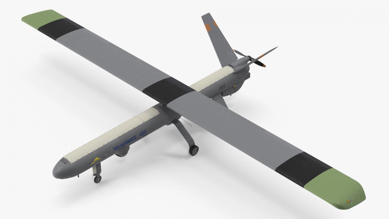 3D Hermes 450 Multi-Role High Performance Tactical UAS