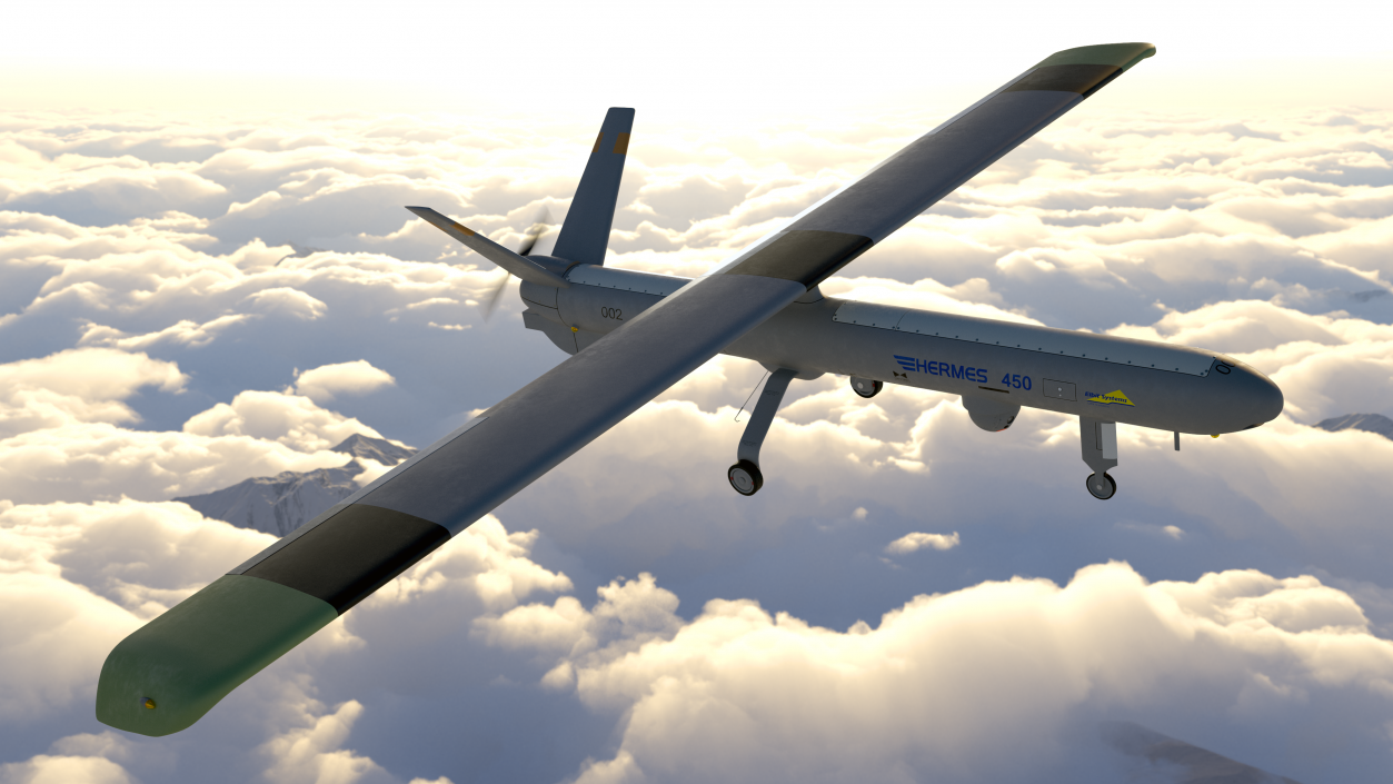 3D Hermes 450 Multi-Role High Performance Tactical UAS