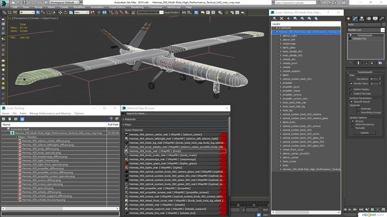 3D Hermes 450 Multi-Role High Performance Tactical UAS