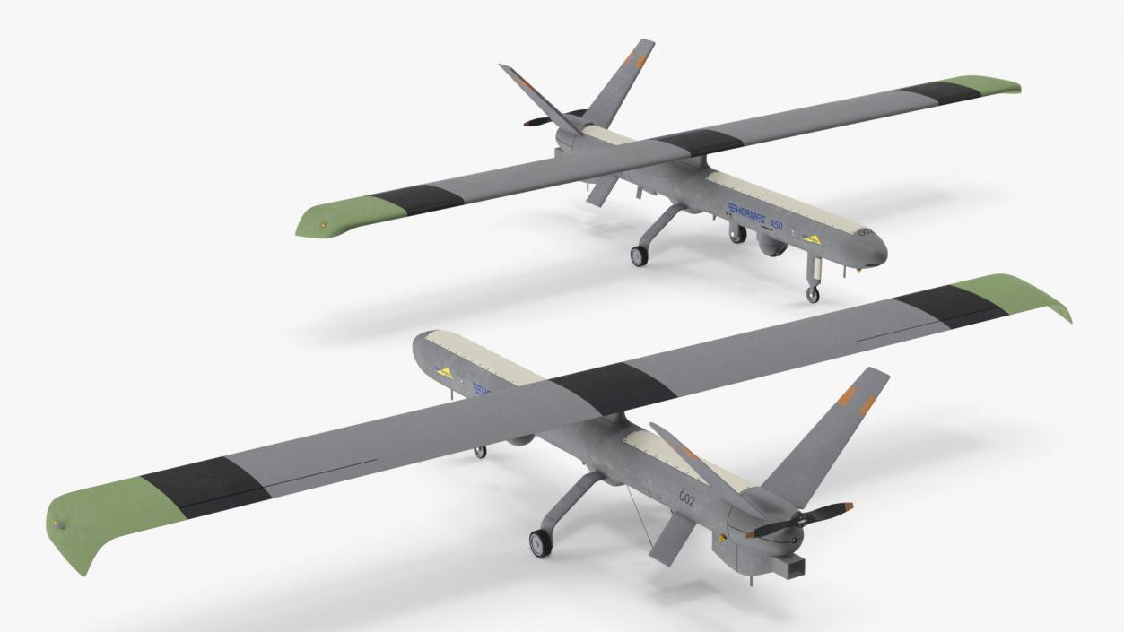 3D Hermes 450 Multi-Role High Performance Tactical UAS