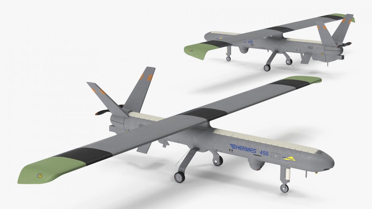 3D Hermes 450 Multi-Role High Performance Tactical UAS