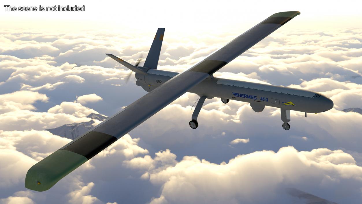 3D Hermes 450 Multi-Role High Performance Tactical UAS