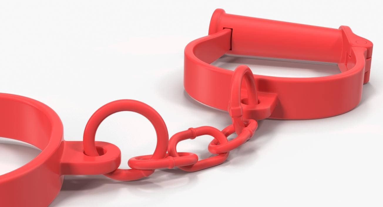 Old Hand Shackles 3D