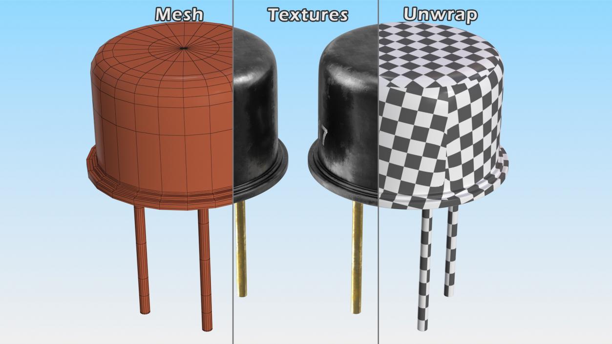 Transistors Collection 3 3D model