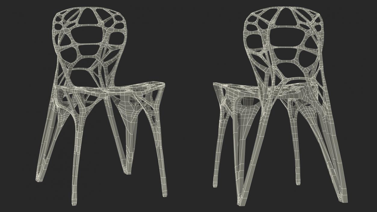 Modern Chairs Collection 3D model