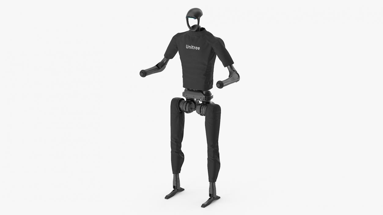 3D model Unitree H1 Humanoid Robot