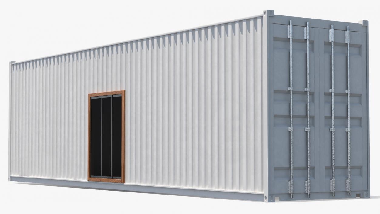 3D Shipping Container House Building model