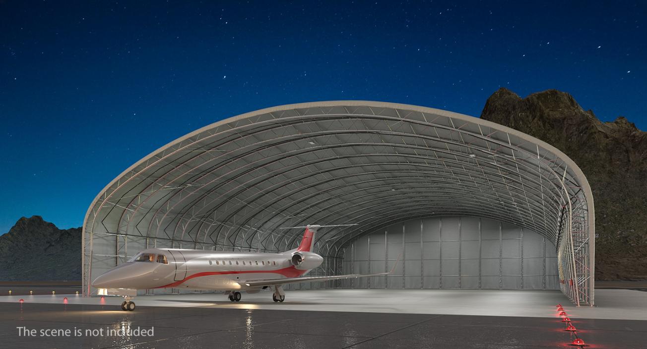 3D model Aircraft Hangar