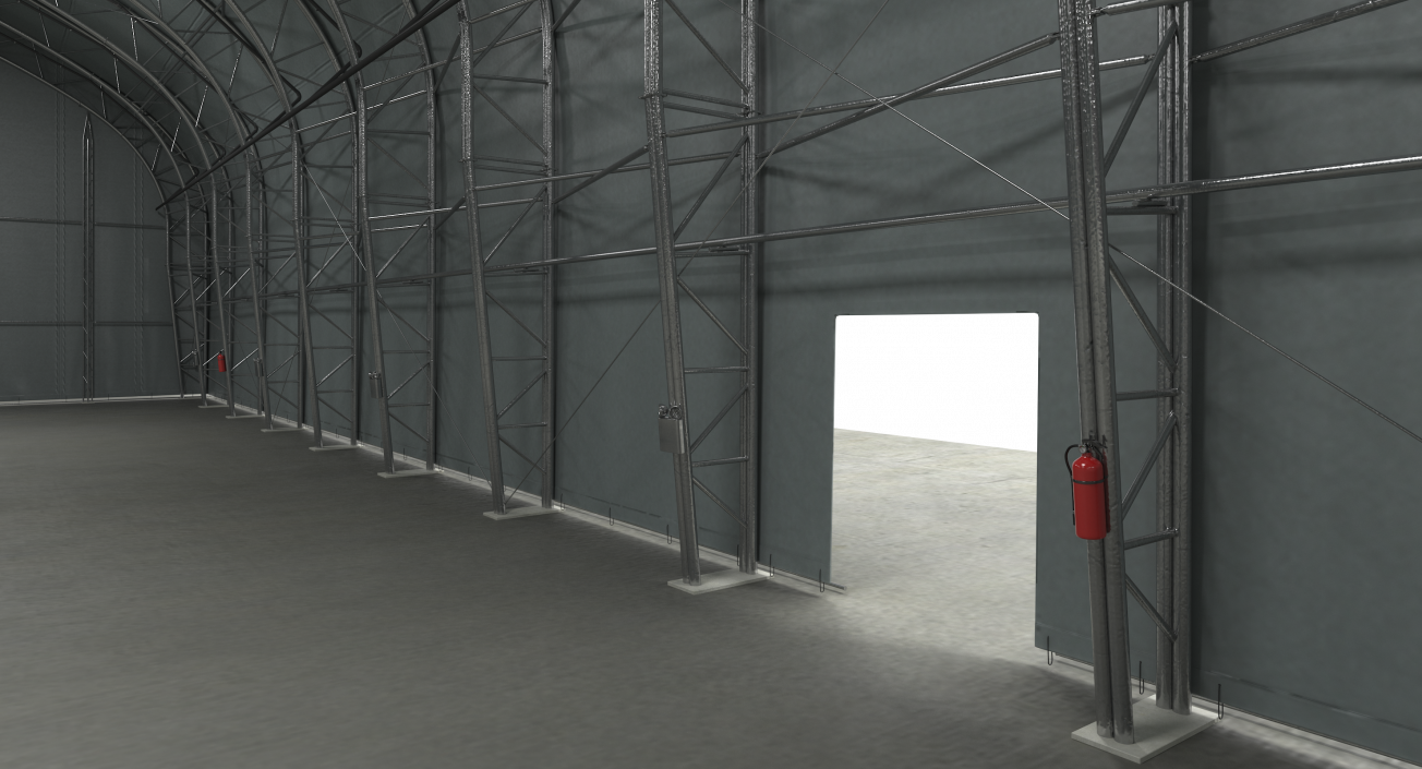 3D model Aircraft Hangar