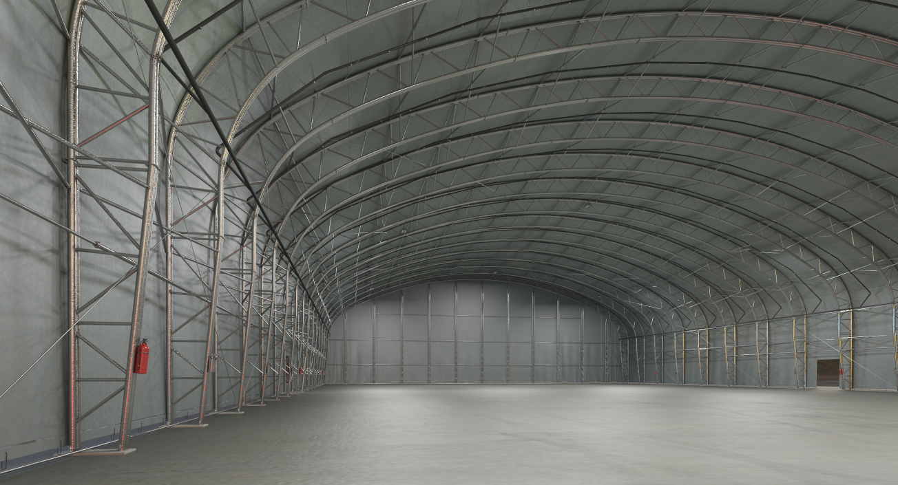 3D model Aircraft Hangar