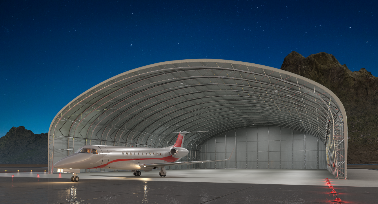 3D model Aircraft Hangar