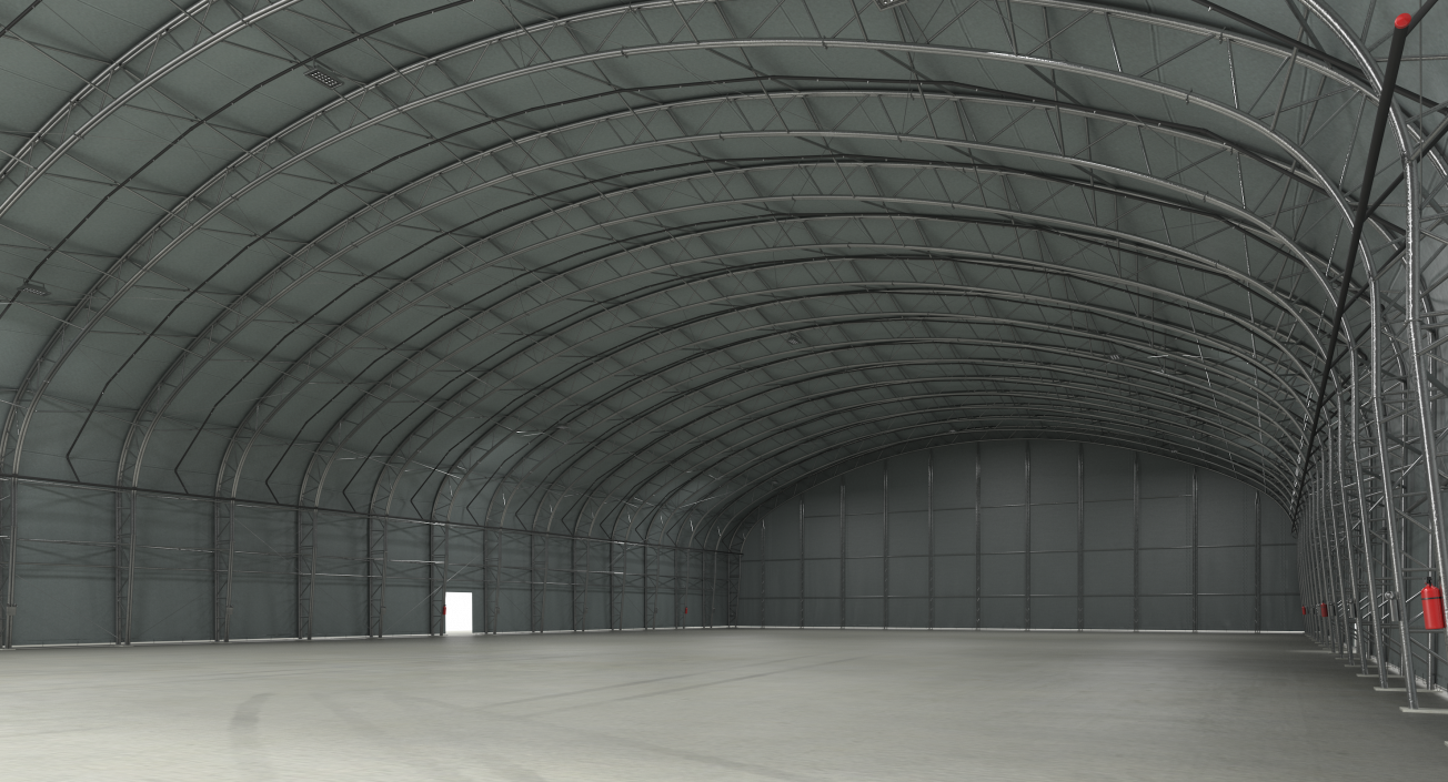 3D model Aircraft Hangar