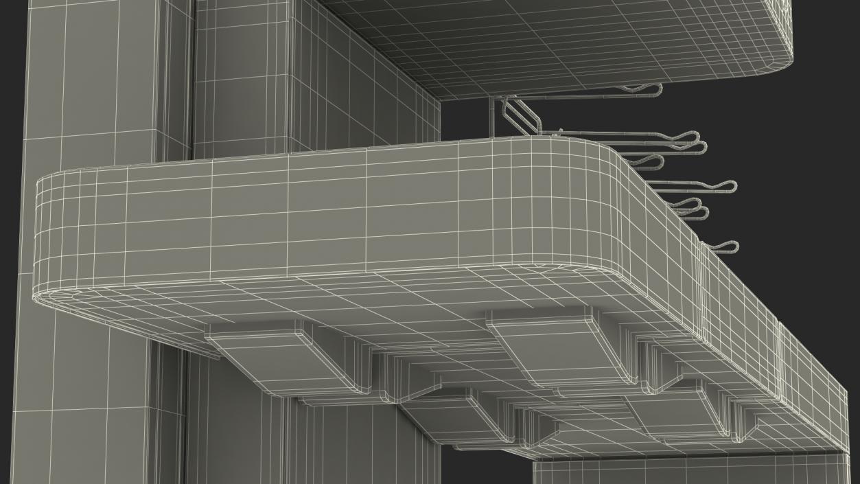 3D model Toshiba Self Checkout System 7