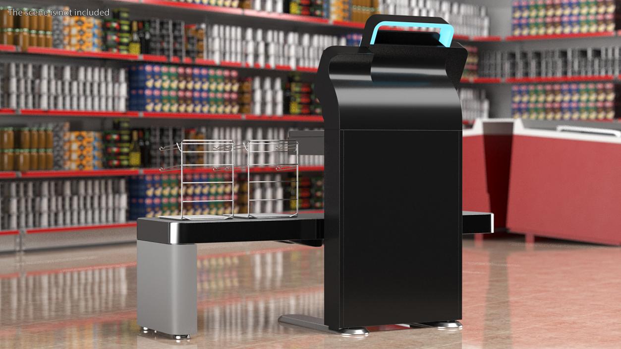 3D model Toshiba Self Checkout System 7