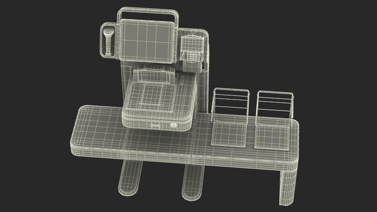 3D model Toshiba Self Checkout System 7