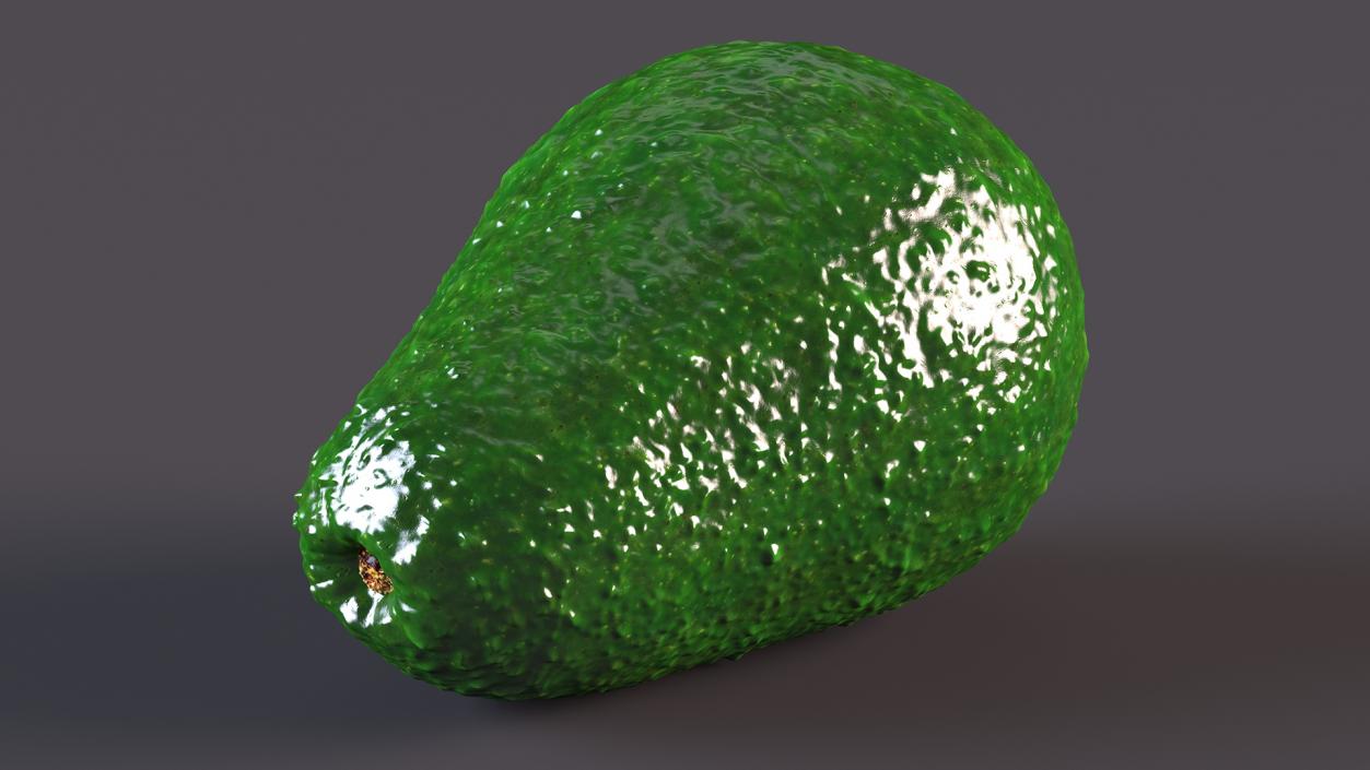 3D Avocado Fruit model