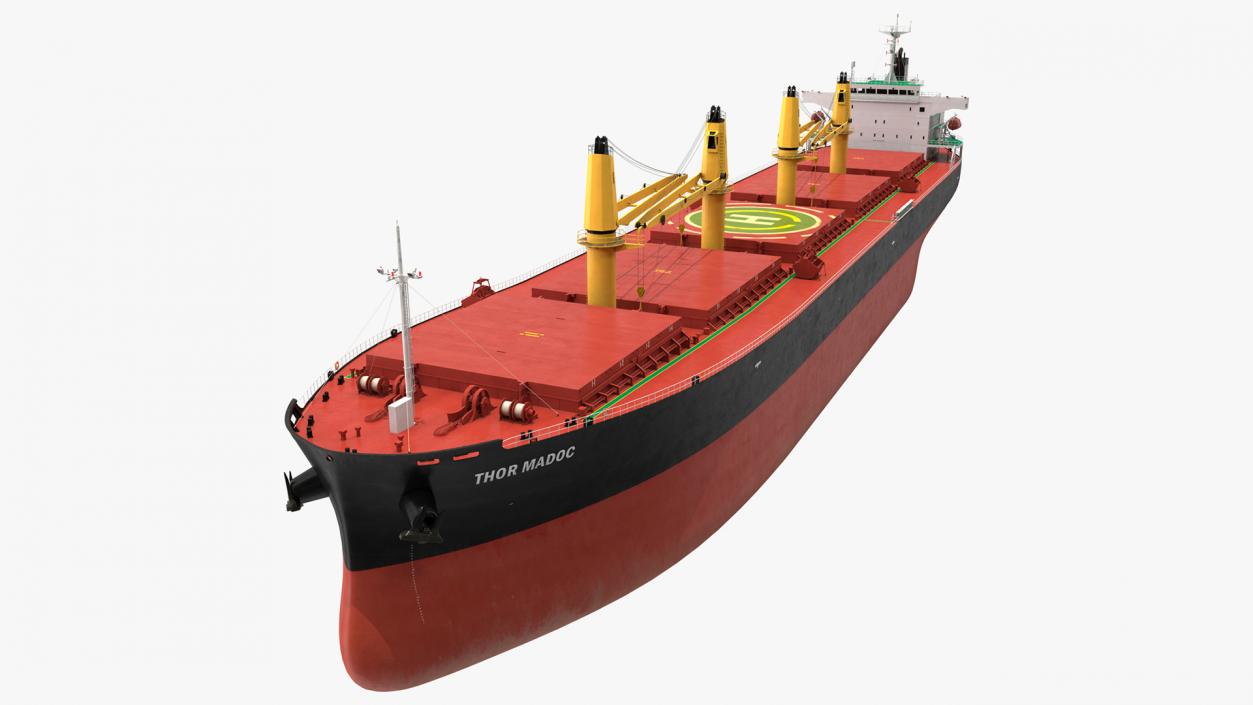 3D Bulk Carrier Ship Thor Madoc model