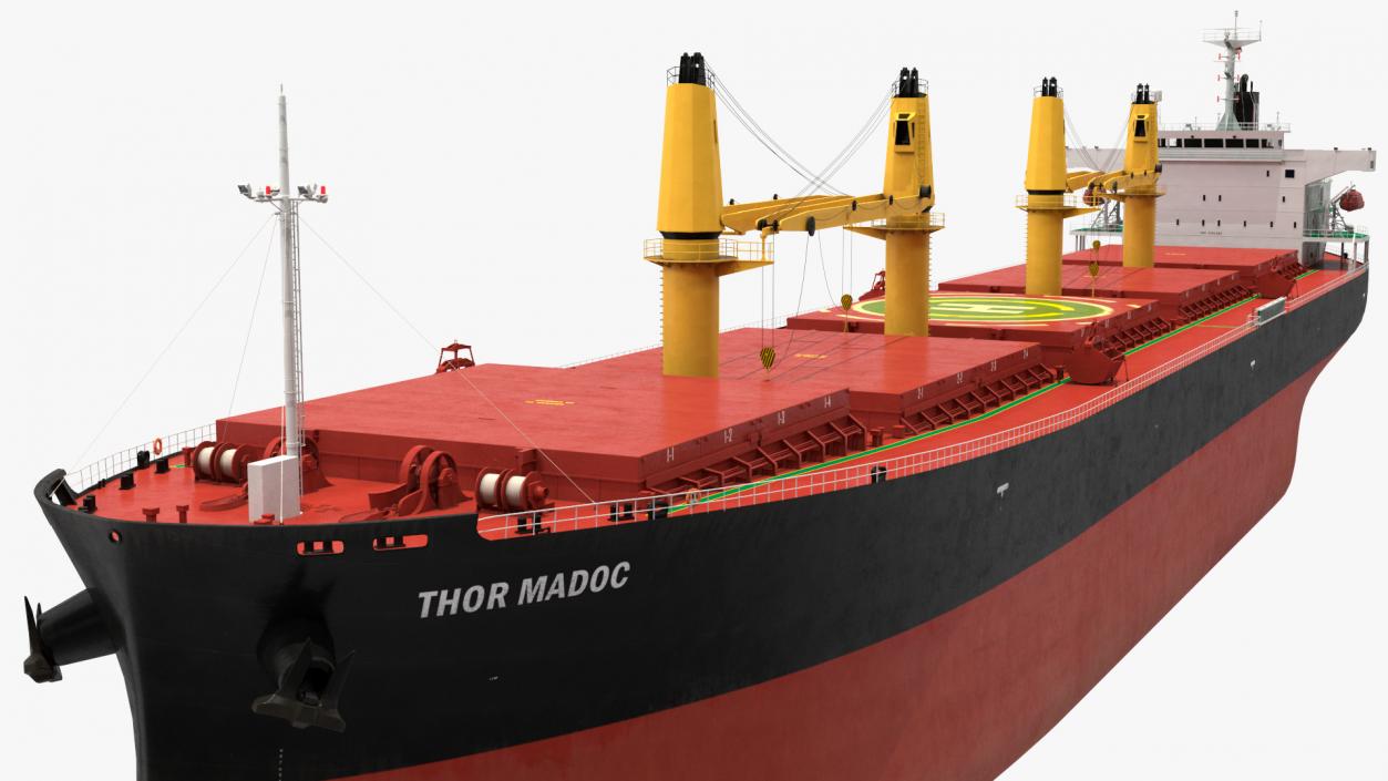 3D Bulk Carrier Ship Thor Madoc model