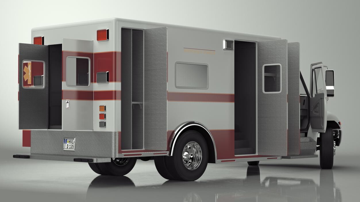 3D International Durastar ALS Unit Rigged model