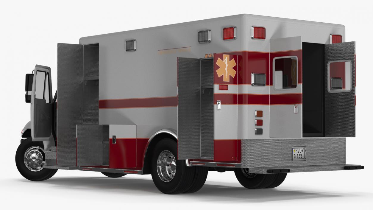 3D International Durastar ALS Unit Rigged model