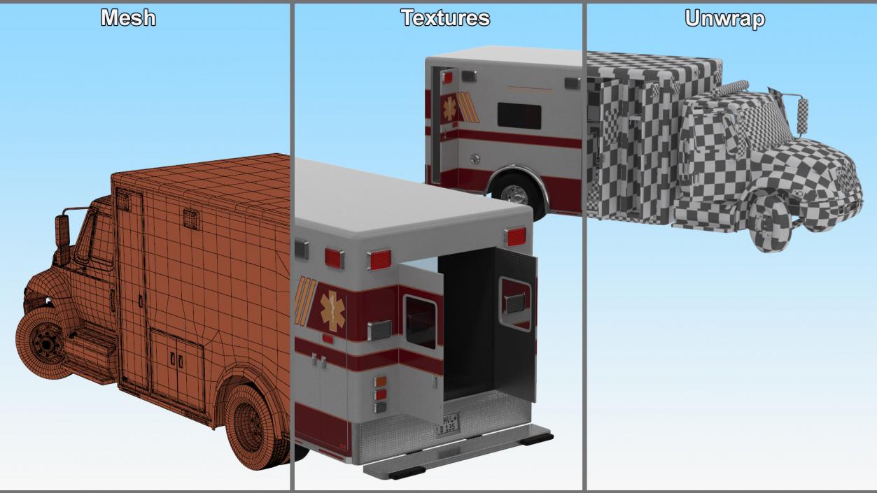 3D International Durastar ALS Unit Rigged model