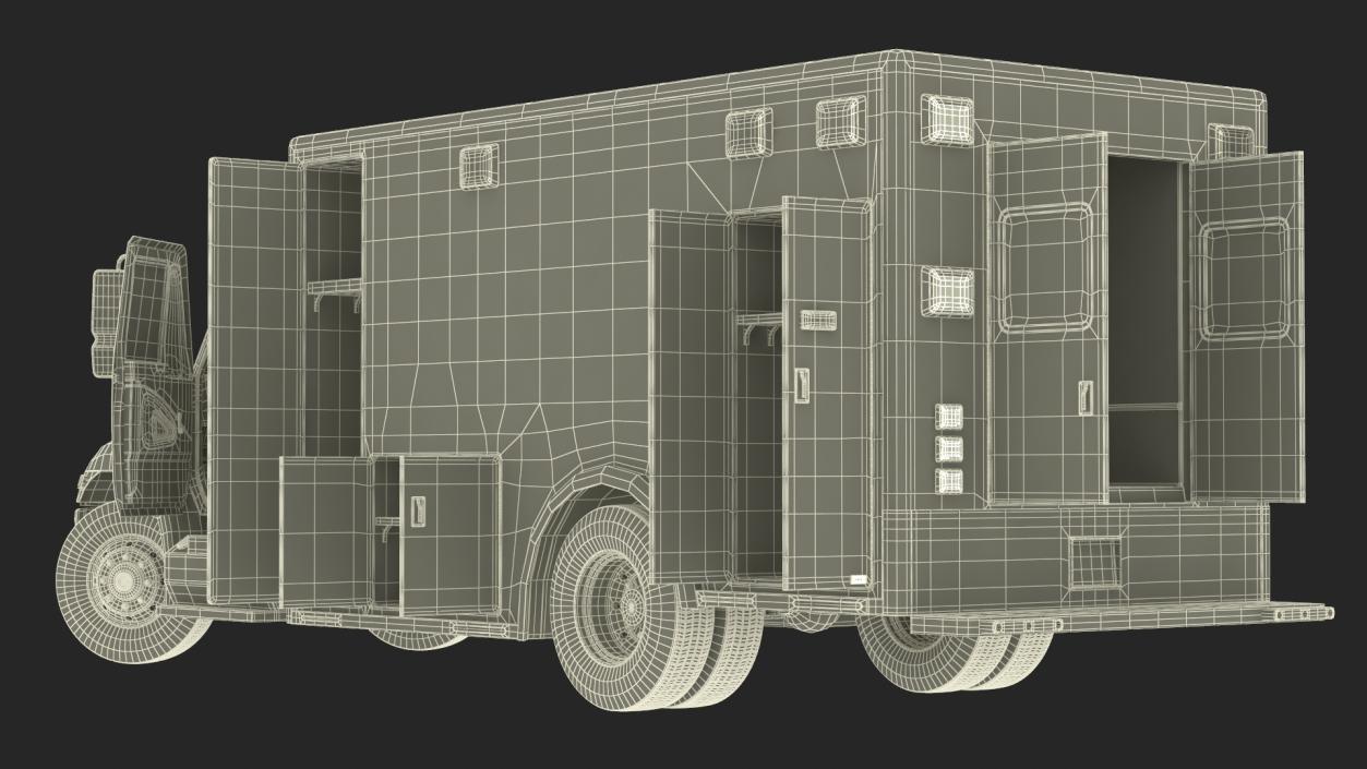 3D International Durastar ALS Unit Rigged model