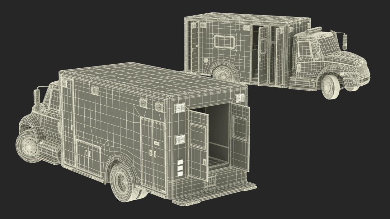 3D International Durastar ALS Unit Rigged model