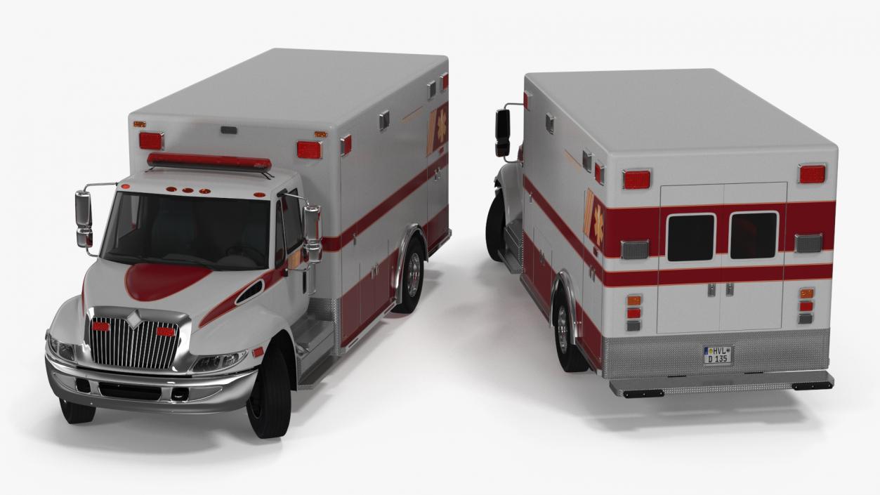 3D International Durastar ALS Unit Rigged model