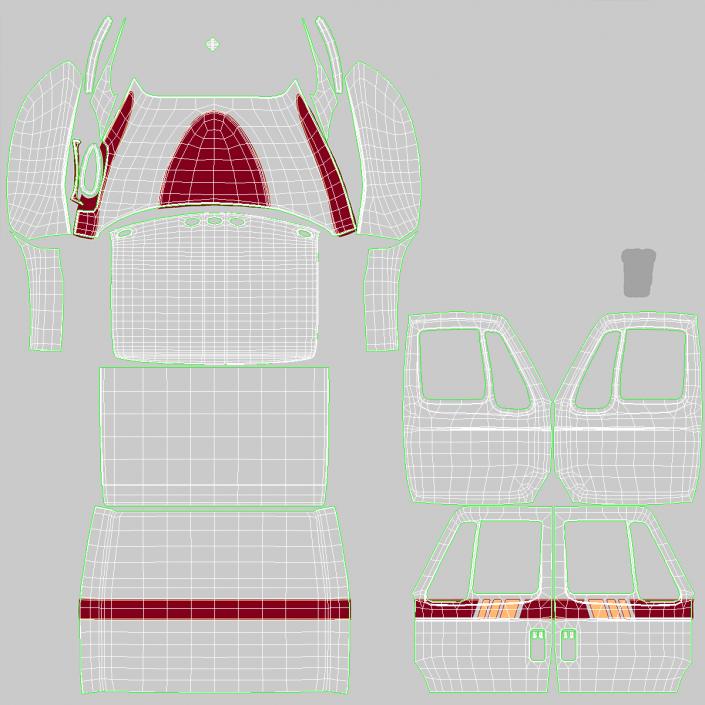 3D International Durastar ALS Unit Rigged model