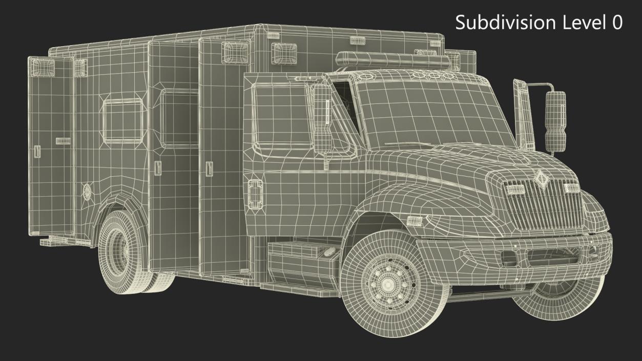 3D International Durastar ALS Unit Rigged model