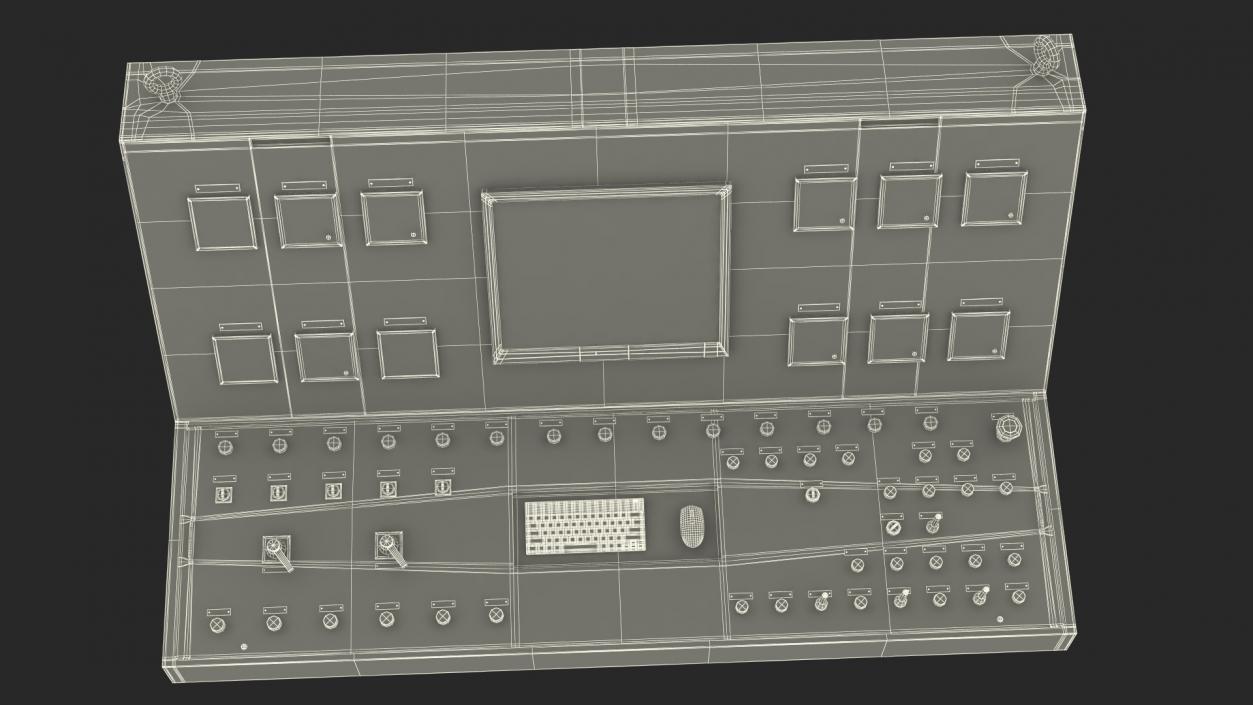 3D Electric Control Desk