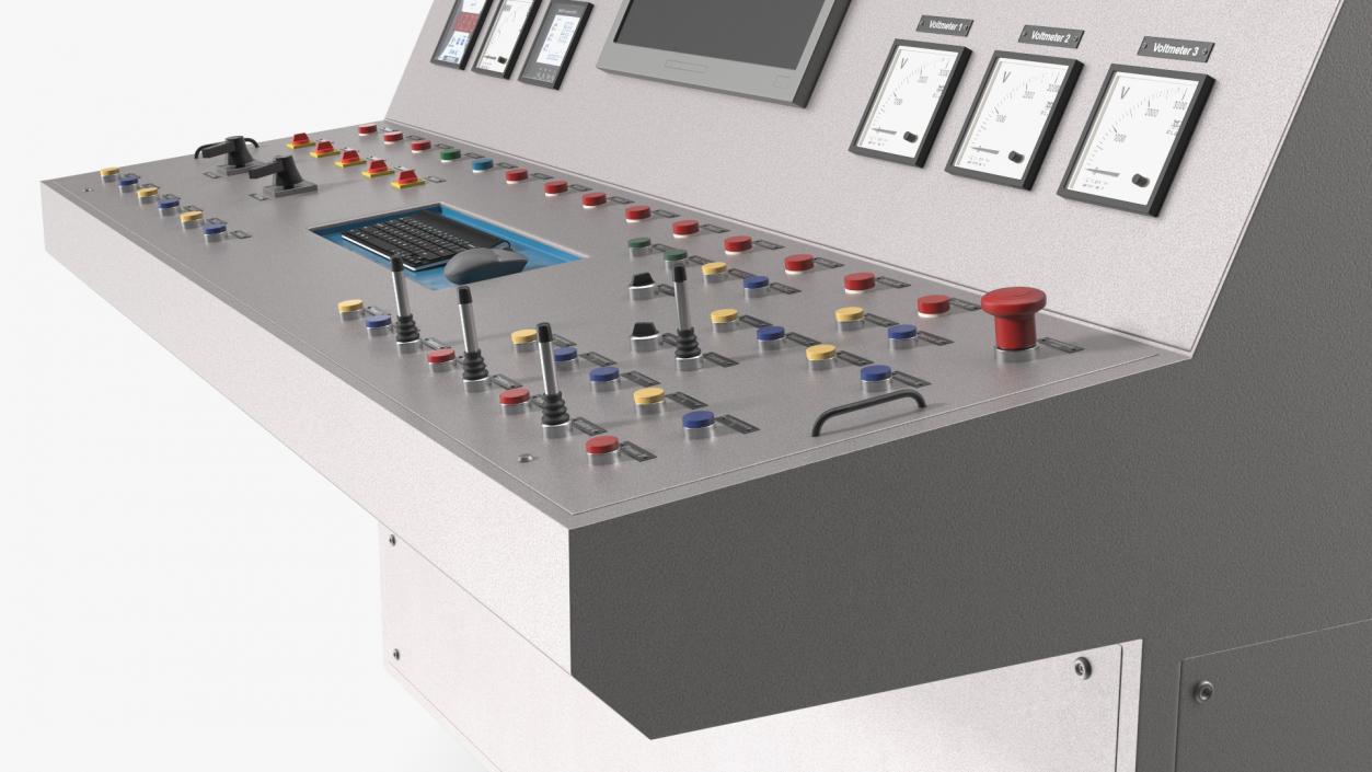 3D Electric Control Desk