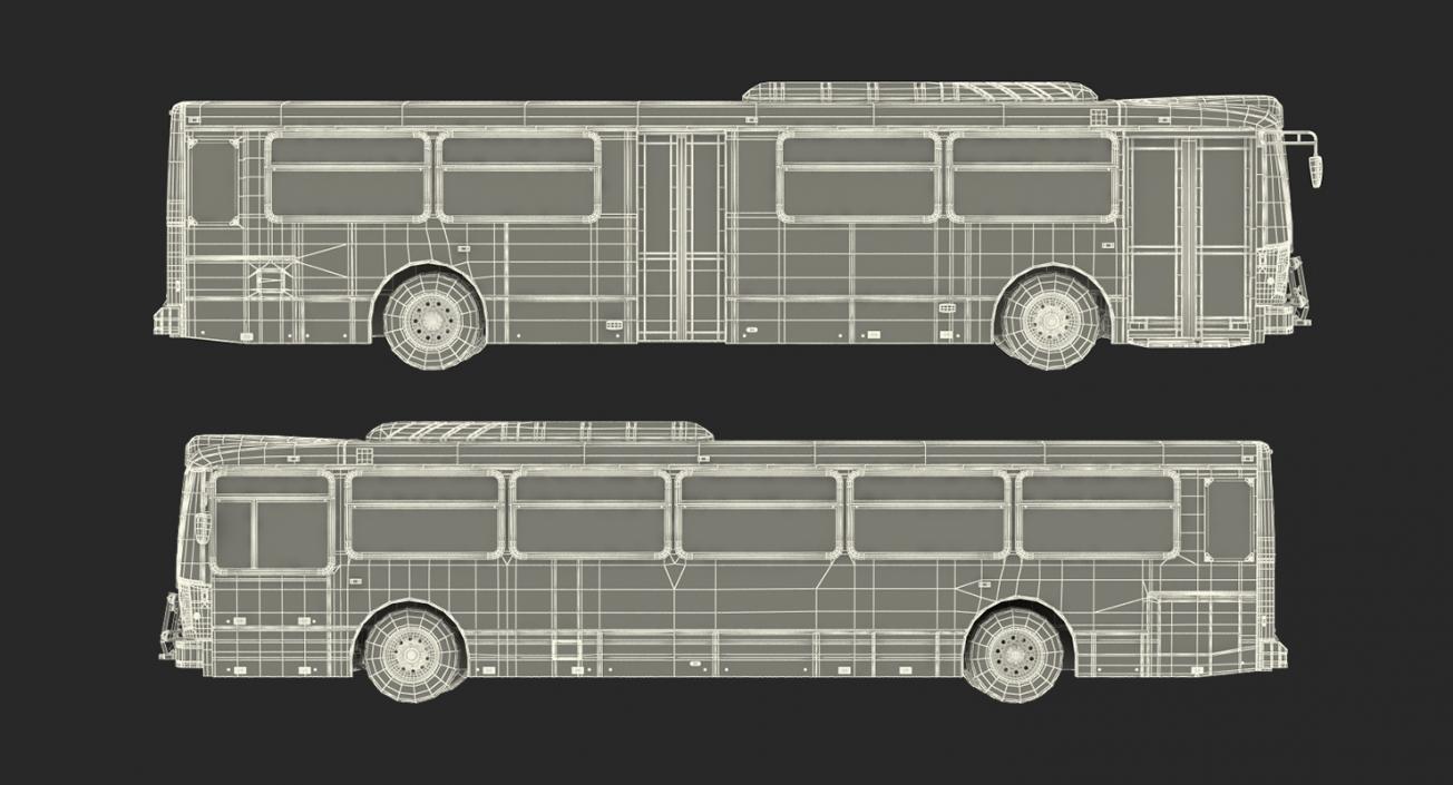 3D Buses Collection 9 model