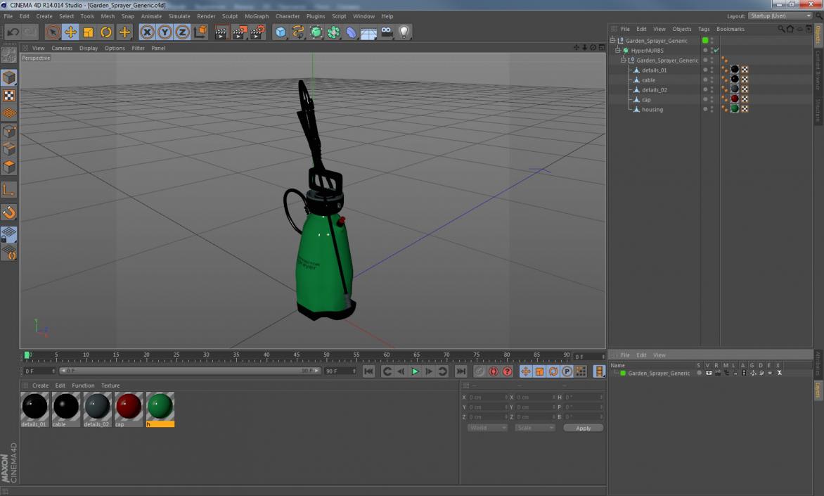 Garden Sprayer Generic 3D