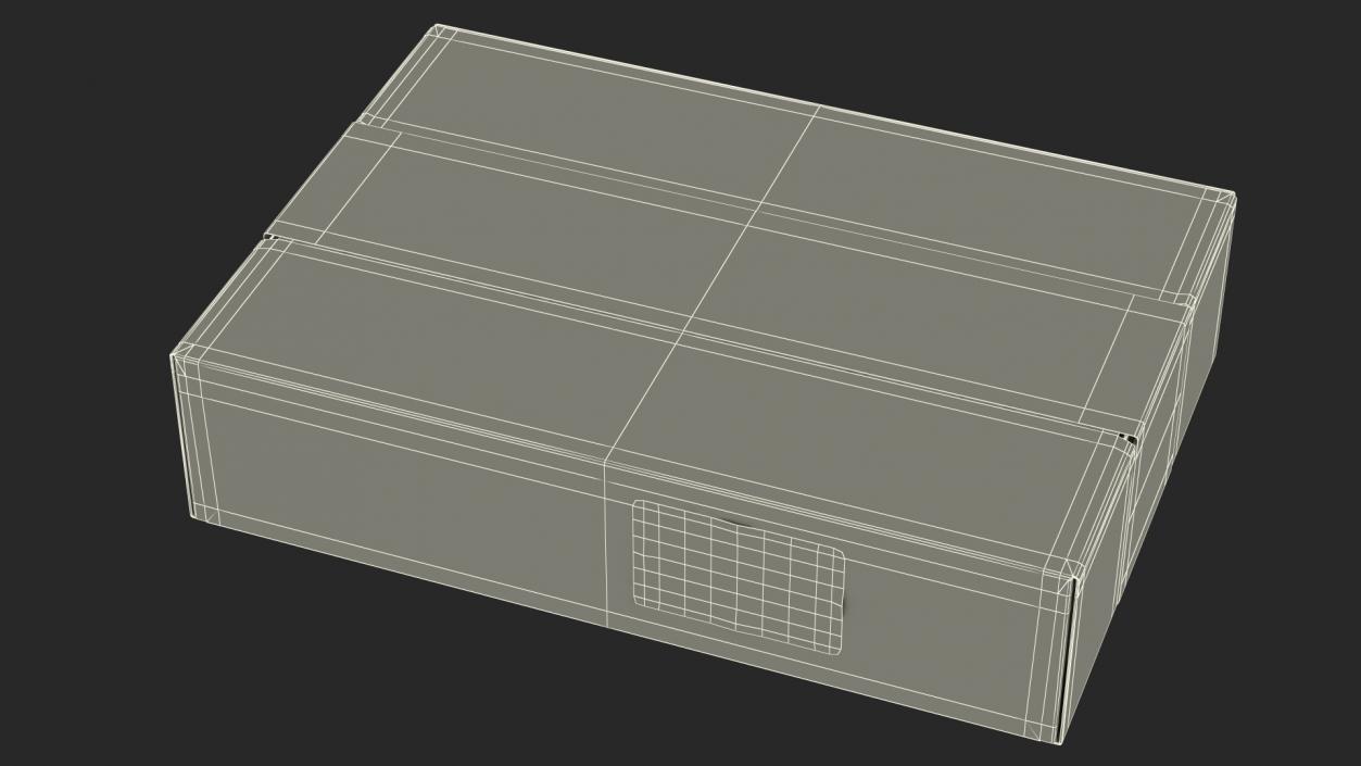 Amazon Parcels Box 26x18x7(1) 3D model